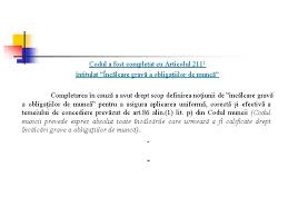 Modificrile I Completrile Operate N Codul Muncii Al