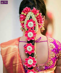 Beautiful Poo Jadai Designs By Tbg Bridal Guide Wedding Store Can A Poojadai Get Bridal Hair Accessories South Indian Bride Hairstyle Indian Bridal Hairstyles