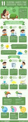 Infographic 11 Sleeping Habits Practiced By Successful People Designtaxi Com Sleeping Habits Successful People Infographic Health