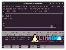 nvtop – 出色的Linux 任务监视器- Linux迷