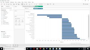 tableau waterfall chart tutorial and example