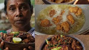 This spicy chicken fry is quite popular. Kerala Style Tasty Chicken Fry Recipe Payyoli Chicken Village Cooking