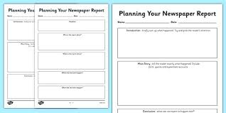 Newspaper Template For Middle School Article – azserver.info