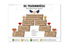 Die Friedensbrucke Konflikte Losen Ohne Lehrer Lehramt Grundschule Lehrer Lehrperson