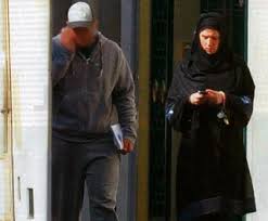 Diam's 2018 et son mari. Diam 1986