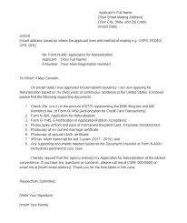 Cover letter examples in different styles, for multiple industries. Sample Cover Letters For Form N 400 U S Citizenship Application