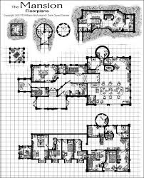 The Mansion Floorplans Fantasy Map Pathfinder Maps Dungeon Maps