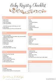 Best Baby Registry List Free Printable Checklist Lynzy Co Baby Registry Checklist Printable Baby Registry List Baby Shower Registry