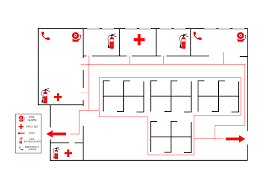 Purchase an evacuation map for your state and become familiar with evacuation routes. Emergency Evacuation Plan Template Mydraw