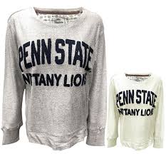 Penn State Womens Kira Crew Sweatshirts Crews Embroidered