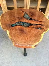 Mesquite Table Epoxy Wood Table Wood Slab Wood Slab Table