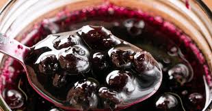 Recette De Caramel De Bleuets Zeste Recipe Desserts Food Fruit