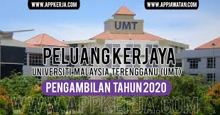 Ini adalah senarai jawatan kosong uitm terkini. Jawatan Kosong Di Universiti Malaysia Terengganu Umt Appkerja Malaysia