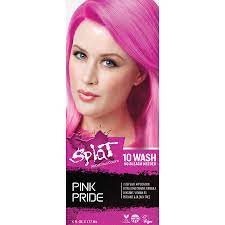 Splat 10 Wash Pink Pride Hair Color No Bleach Temporary Pink Hair Dye Walmart Com Pink Hair Dye Splat Hair Dye Temporary Pink Hair Dye