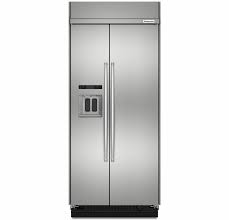 We did not find results for: Kbsd606ess 36 Kitchenaid 20 8 Cu Ft Built In Side By Side Refrigerator With Extendfresh And Satinglide
