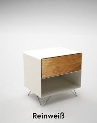 Nachttische sind stille helden im. Die Mobel Fly High Collection Aus Holz Und Metall Online Kaufen Stahlzart Nachttisch Weiss Nachttisch Holz Nachttisch Chrom