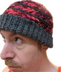 I've finally finished my first wheat stitch beanie! Now to make tons more!