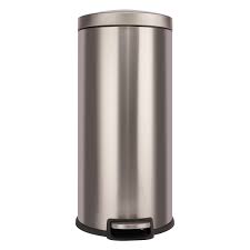 Maybe you would like to learn more about one of these? Innovaze 8 Gallon Stainless Steel Round Step On Kitchen Trash Can