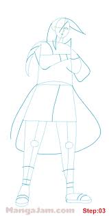 How To Draw Madara Uchiha With Rinnegan From Naruto Mangajam Com