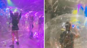 The Flaming Lips Hold Oklahoma Concert With Audience In Plastic Bubbles Ktla Find & download free graphic resources for purple. the flaming lips hold oklahoma concert