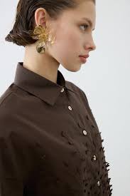 MELİSSA BRODE ETEKLİ TAKIM KAHVE