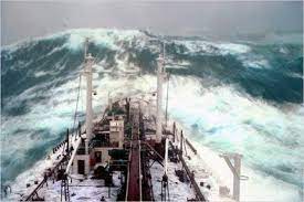 She was one of the last ships to be built primarily for liner service across the north atlantic. Rogue Giants At Sea The New York Times