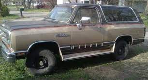1990 Dodge Ramcharger 360 Auto Project For Sale In Tacoma Wa Dodge Ramcharger Topeka Dodge