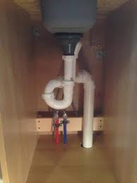 It is a good way to add storage to a bathroom and hide the plumbing around the sink. Bathroom Vanity Plumbing Through Floor