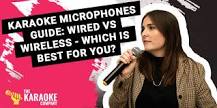 Karaoke Microphones Guide: Wired vs. Wireless - Which is Best ...