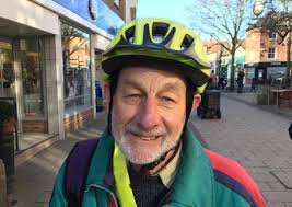 Peter Langford from Beccles cycling across UK for charity