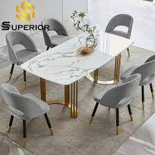 35.5 w x 35.5 d x 29 h product weight: English Modern Black Slate Stone Dining Table With 6 Chairs China Home Furniture Set Marble Dining Table Made In China Com