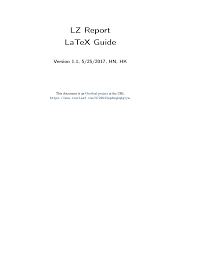 LZ Technical Design Report