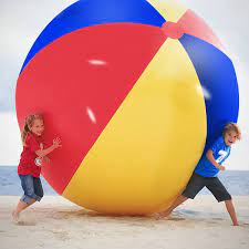 We all enjoy a nice trip to the beach what makes this ball for the beach stand out. Novelty Space Giant Inflatable Water Ball Pool Toy For Children Adults Jumbo Size 5 Feet 60 Inches Amazon De Toys Games
