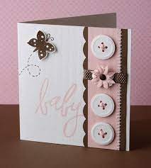 Gosh, when i look back at this video from 2011, i can see how much i've grown as a card maker. Baby Buttons Cards Handmade Card Craft Button Cards
