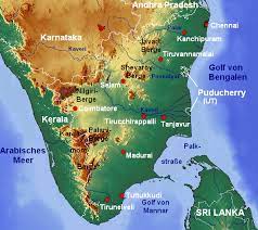 Map of tamil nadu with important places useful for tamil nadu travellers. Geography Of Tamil Nadu Wikipedia