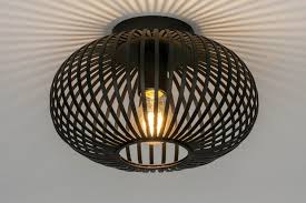 plafondlamp 73295 modern retro metaal zwart plafondlamp slaapkamer plafondlamp lampen plafond