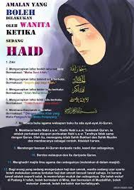 Amalan Wanita Semasa Sedang Haid Kutipan Agama Kutipan Pelajaran Hidup Kutipan Pengetahuan