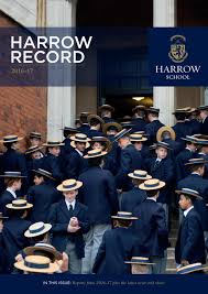 Harrow Record 2017 By Harrow Association Issuu