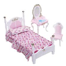 Furniture is manufactured with solid wood, durable, strong and perfectly designed with excellent craftsmanship. Qoo10 Doll Bedroom Furniture Set Dollhouse Accessories For Barbie Doll Toys