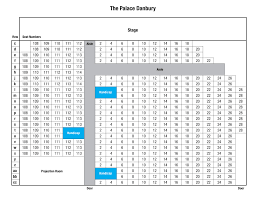 seating map the palace danbury