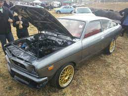 Cars In The Park 2011 Feature Riaan Jacobs 1977 Datsun B210 140z Coupe Datsun Datsun 210 Nissan Sunny