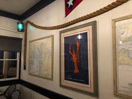 love the nautical decor picture of chart room at crosbys