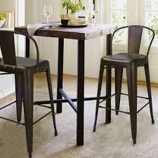 Adeco Trading 41 3 Bar Stool Set Of 2 Vintageindustrial Metal Bar Stools Bar Stools With Backs Pub Table Sets