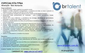 brtalent #especiaolistafp #fp #financeiro #recursoshumanos #vagas…