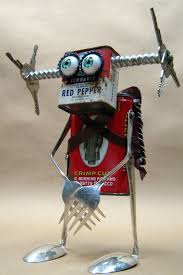 pin by alllove22 on t h i n k metal tree wall art scrap metal art robot sculpture