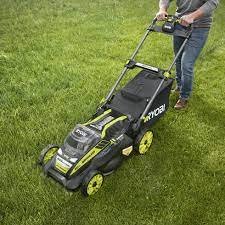 Using a 5.0 ah battery with ryobi's brushless lawn mower, i can get around 45 minutes of runtime. 40 Volt Brushless Lithium Ion Cordless Self Propelled Walk Behind Mower With 5 0 Ah Battery And Charger Included Ryobi 20 In Mowers Outdoor Power Tools Patio Lawn Garden Brilliantpala Org