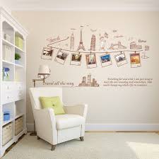 Decals and transfers, on the other hand, sometimes require heat or water to be transferred onto another surface upon contact. Large Size Wall Decal Creative Combination World Travel Wall Stickers For Home Decoration Ay9011 Stickers For Home Wall Stickerwall Sticker World Aliexpress
