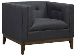 He sat, too, but not opposite her; Gavin Grey Linen Chair Tov Furniture