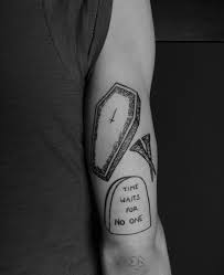 Plus, your back piece tattoo can be one small and simple drawing, an awesome big and intricate concept, or a breathtaking image or collage of art that takes up the full back. Coffin Nails Engraving Tattoo Coffin Tattoo Engraving Tattoo Tattoos