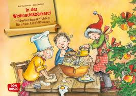 „in der weihnachtsbäckerei von rolf zuckowski und seinen freunden. In Der Weihnachtsbackerei Kamishibai Bildkartenset Entdecken Erzahlen Begreifen Bilderbuchgeschichten Fur Unser Erzahltheater Offizieller Shop Des Don Bosco Verlags